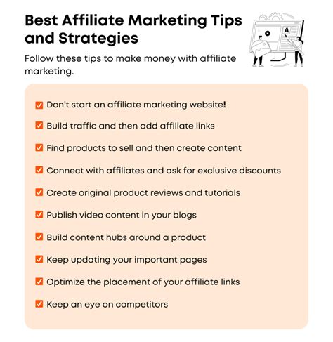 Affiliate Marketing Tips and Strategies .